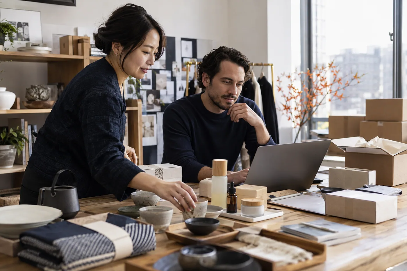 米国市場へ展開する日本ブランドの商品イメージ